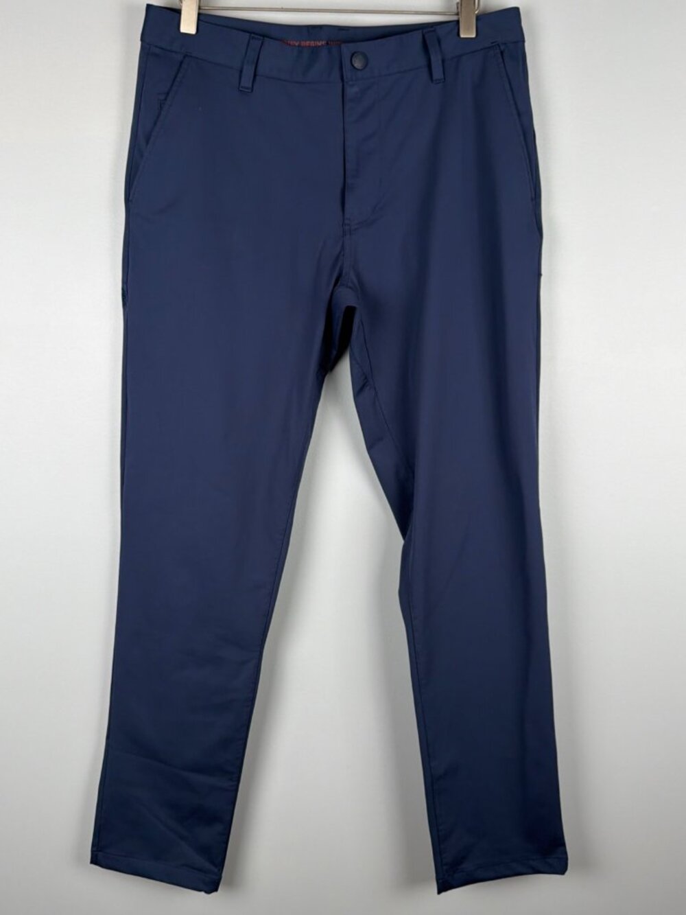 Rhone Commuter Slim Pants Mens 32 (32x29) Blue Performance Chino Casual Slacks